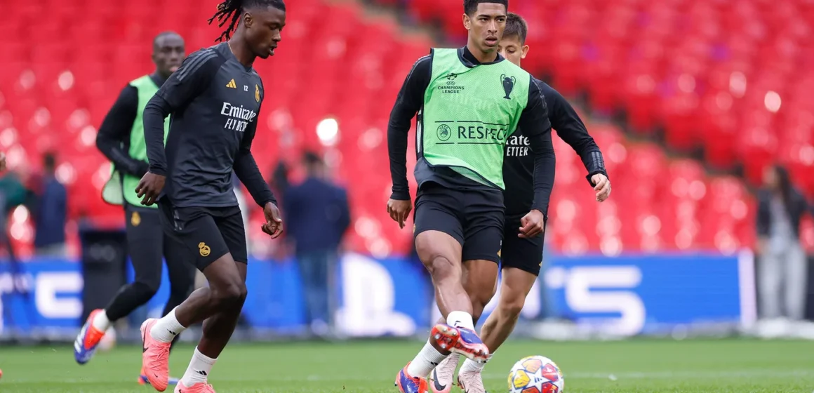 Le Real Madrid entre à Wembley