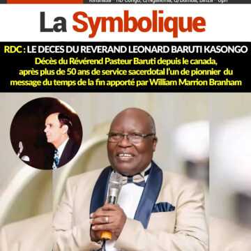 Rdc : le décès du révérend léonard Baruti KASONGO