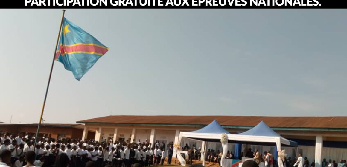Nord-Kivu : Les élèves de Butembo saluent les efforts du gouvernement congolais pour la participation gratuite aux épreuves nationales.