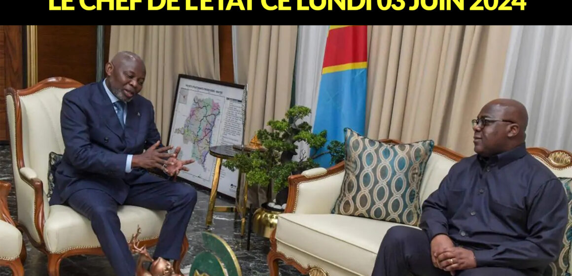 Présidence : Le président Vital KAMERHE chez le chef de l’état ce lundi 03 juin 2024