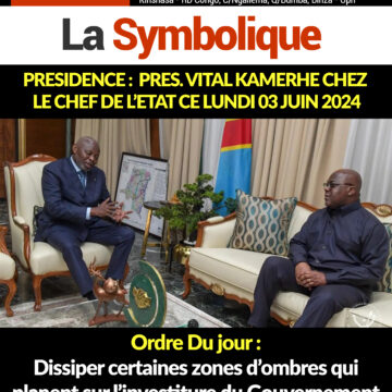 Présidence : Le président Vital KAMERHE chez le chef de l’état ce lundi 03 juin 2024