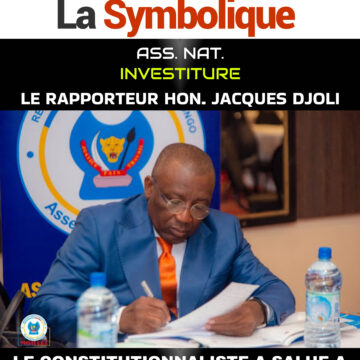 Ass. Nat Le rapporteur Djoli confirme la plénière d’investiture du gouvernement Suminwa Tuluka Judith de ce mardi le 11.06.2024 dans la Salle de Congés.