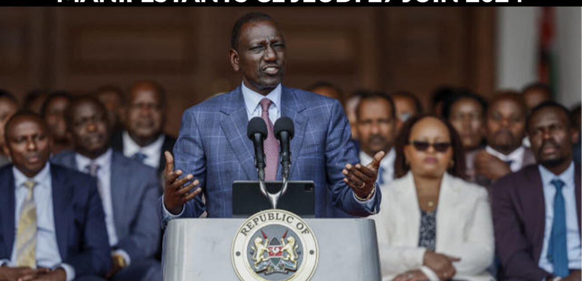 KENYA : William RUTO sous le Feu des manifestants ce Jeudi 27 Juin 2024