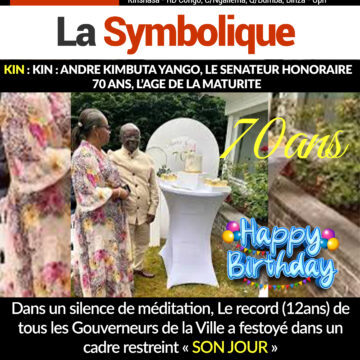 Page Rose : André KIMBUTA YANGO déjà 70 ans sur la terre des hommes.