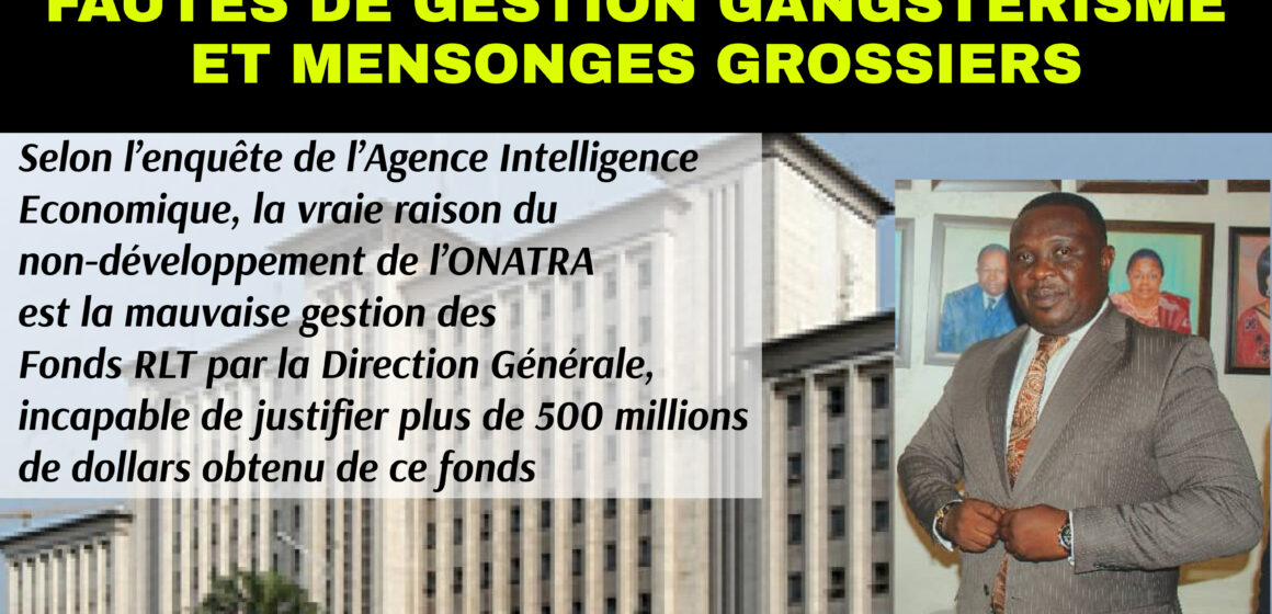 AFFAIRE ONATRA – IMD :  FAUTES DE GESTION   GANGSTERISME ET MENSONGES GROSSIERS