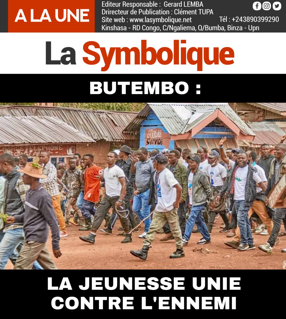Nord Kivu : La Jeunesse de l’Eglise du Christ au Congo appelle la population à ne pas céder à la stratégie rusée de l’ennemi