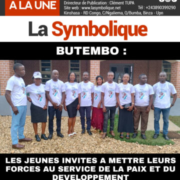 BUTEMBO : La force de la jeunesse ne doit pas servir à la destruction de la ville, conseil de Romain Tsongo.