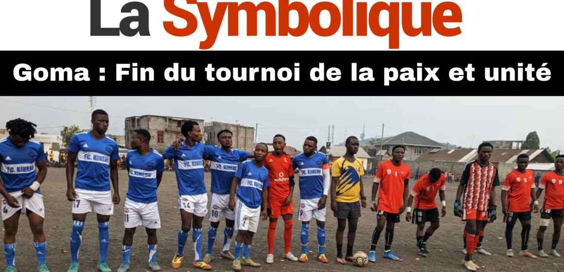 Goma : Fin du tournoi de la paix et unité, organisé par le comité des enfants de militaires.