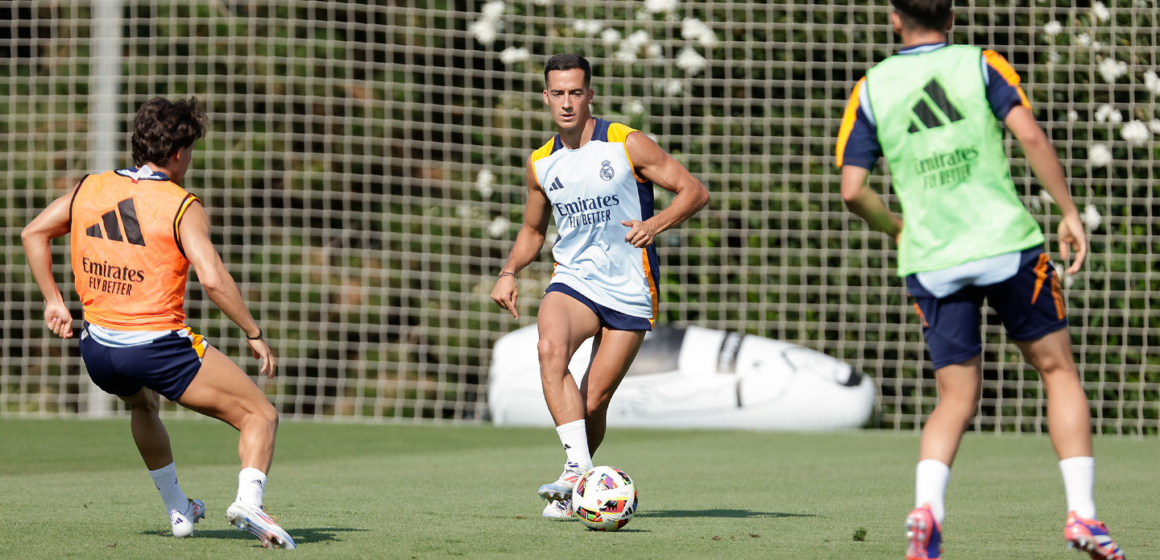 ND_ENTRENAMIENTO_02_DB30976 L’équipe effectue une nouvelle séance à la Ciudad Real Madrid