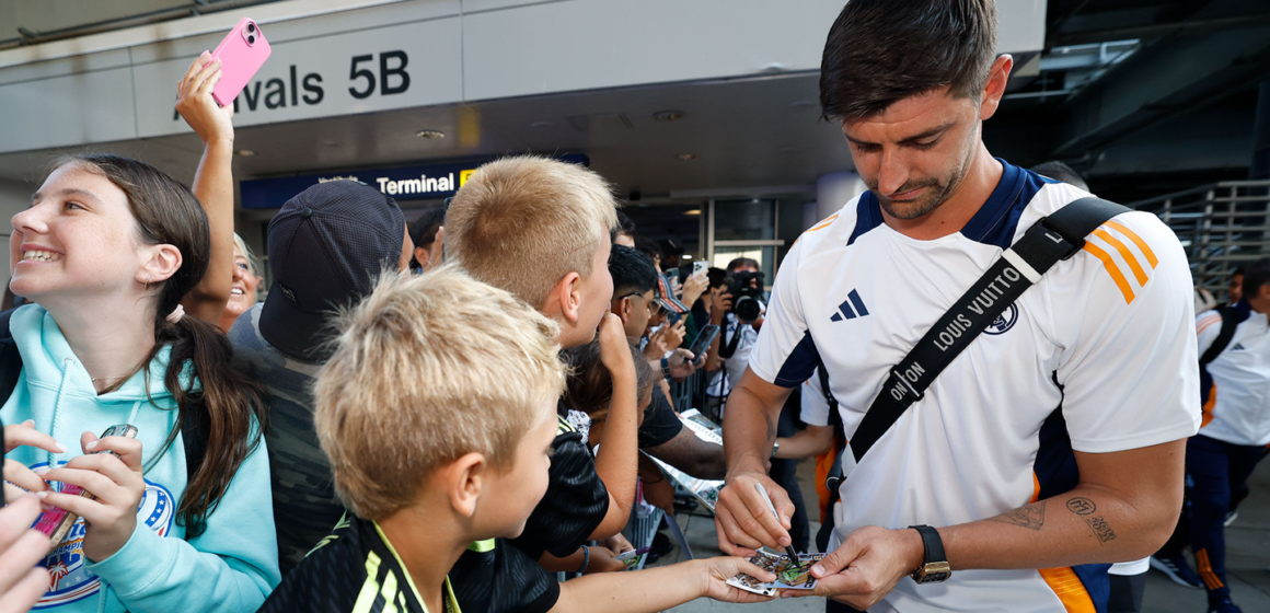 L’arrivée du Real Madrid à Chicago