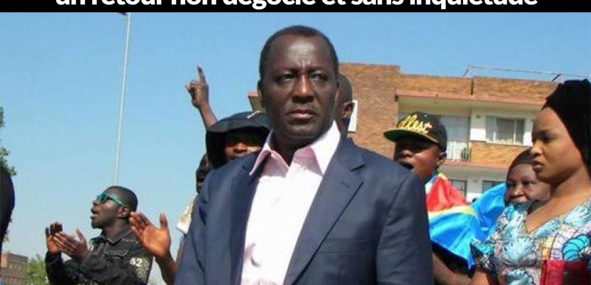 Kinshasa : Joseph MUKUNGUBILA MUTOMBO,un retour non négocié et sans inquiétude