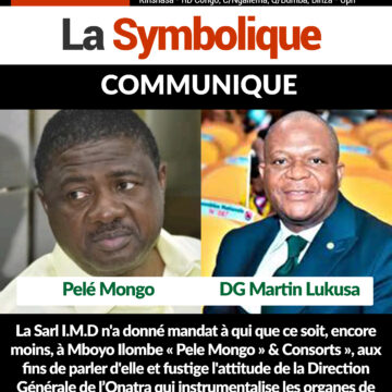 imd_communiqué Affaire I.M.D-Onatra : Martin Lukusa et Pélé Mongo menacés des poursuites judiciaires