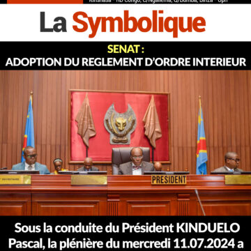 senat_11_07_2024 SENAT : ADOPTION DU REGLEMENT D’ORDRE INTERIEUR