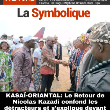 KASAÏ-ORIANTAL: Le Retour de Nicolas Kazadi confond les détracteurs et s’explique devant sa base du Kasaï