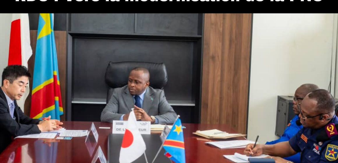 RDC: Vers la modernisation de la PNC sous l’impulsion du VPM de l’Intérieur et Sécurité, Jacquemain SHABANI LUKOO.