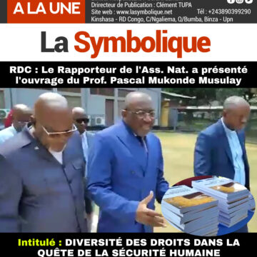 Le Rapporteur de l’Assemblée nationale, le professeur Jacques Djoli a présenté, ce samedi 03 août 2024, au centre CEPAS, à Kinshasa, l’ouvrage du professeur Pascal Mukonde Musulay intitulé : »DIVERSITÉ DES DROITS DANS LA QUÊTE DE LA SÉCURITÉ HUMAINE ».