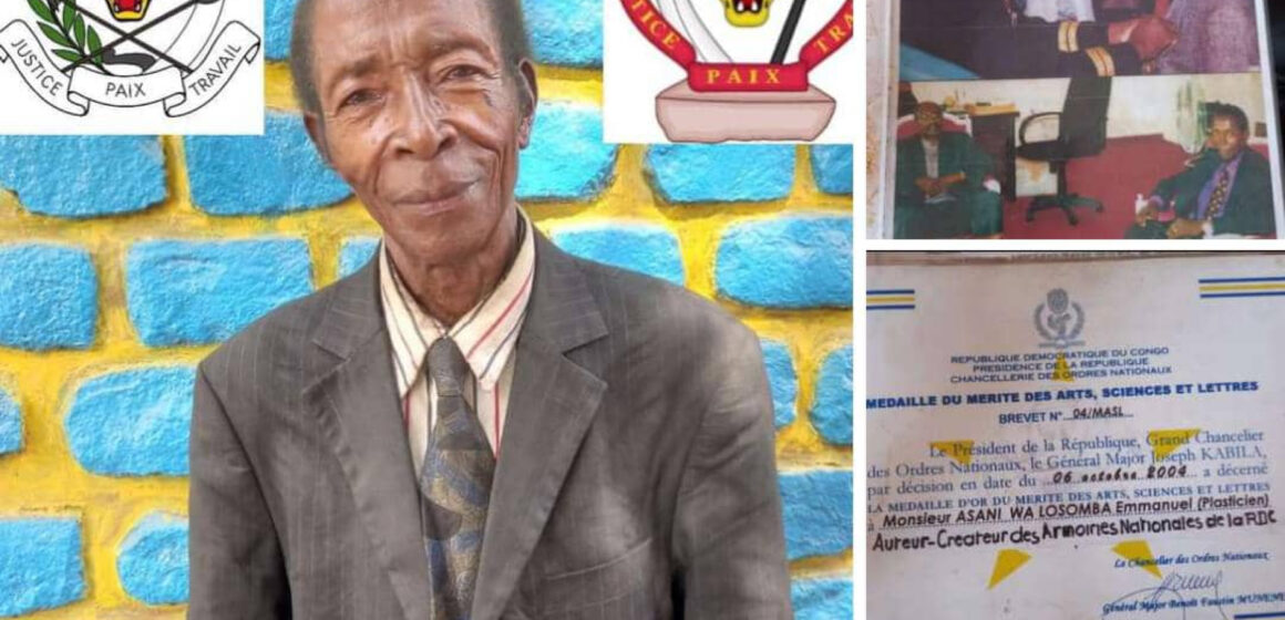 Décès du patriarche Assani wa Losomba Emmanuel, créateur des armoiries nationales « Justice, Paix, Travail »