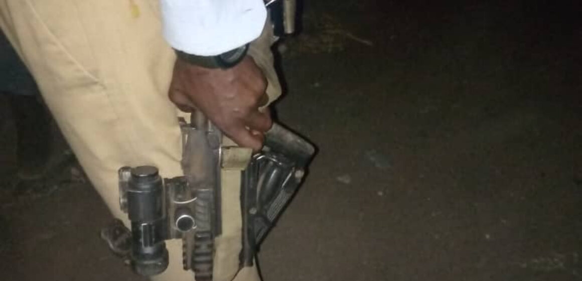 Goma : Un bandit ainsi que son arme maîtrisé par la jeunesse de Katoyi.
