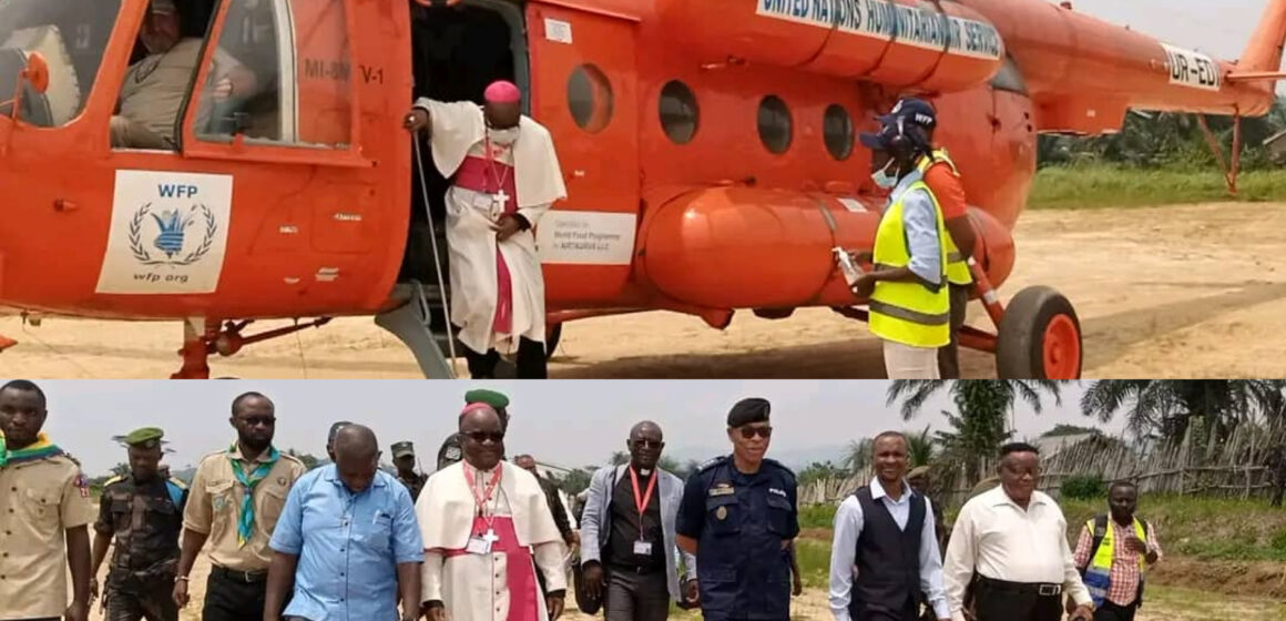 Nord Kivu : Arrivée de Monseigneur Willy Ngumbi au Territoire de Walikale.