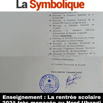 Enseignement : La rentrée scolaire 2024 très menacée au Nord Ubangi par les enseignants de Bosobolo réclamants 2 mois d’arriérés !