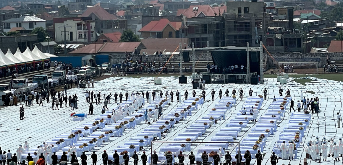 Nord Kivu : enterrement de 200 personnes victimes de l’agression rwandaise ce lundi, 02 septembre 2024