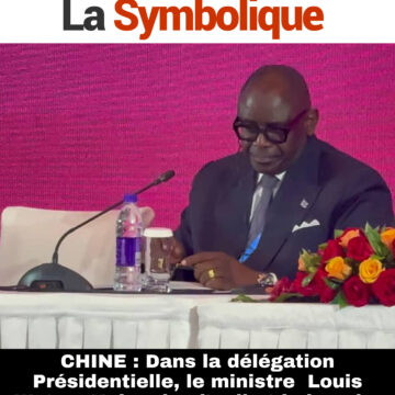 CHINE : Dans la délégation Présidentielle, le ministre  Louis Watum Kabamba, l’oeil et la bouche autorisée des industriels a vanté les diverses opportunités de la RDC.