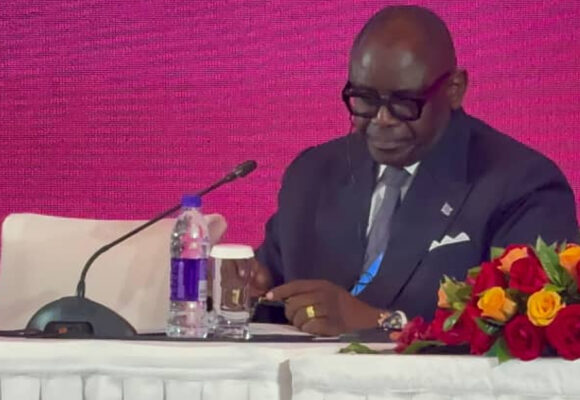 CHINE : Dans la délégation Présidentielle, le ministre  Louis Watum Kabamba, l’oeil et la bouche autorisée des industriels a vanté les diverses opportunités de la RDC.