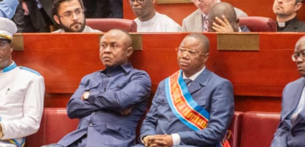 Titre. A l’absence du Gouverneur de la ville Daniel Bumba, le Vice Gouverneur Eddy Iyeli a valablement représenté la ville.