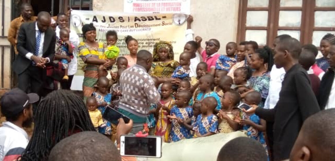 BUTEMBO : L’ASBL AJDS avec l’appui de la Maison Thanks be to God au chevet de plus de 50 enfants orphelins