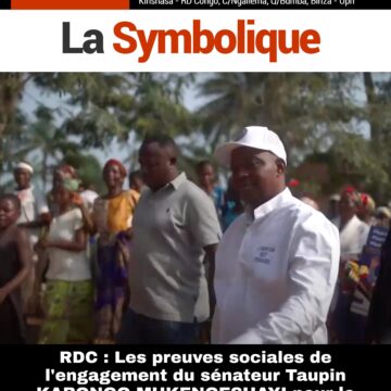 RDC : Les preuves sociales de l’engagement du sénateur Taupin KABONGO MUKENGESHAYI pour le développement du Kasai Central