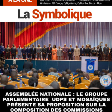 ASSEMBLÉE NATIONALE : LE GROUPE PARLEMENTAIRE UDPS ET MOSAÏQUES PRÉSENTE SA PROPOSITION SUR LA COMPOSITION DES COMMISSIONS PERMANENTES