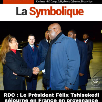 RDC: Le Président Félix Tshisekedi séjourne en France en provenance de Hongrie