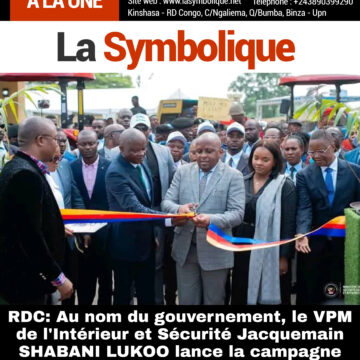 RDC : Au nom du gouvernement, le VPM de l’Intérieur et Sécurité Jacquemain SHABANI LUKOO lance la campagne agricole 2024-2025