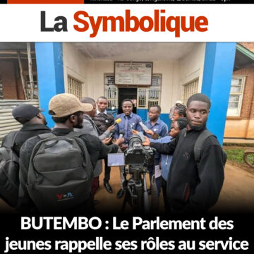 BUTEMBO : Le Parlement des jeunes rappelle ses rôles au service de la jeunesse