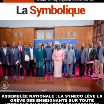 Assemblée nationale : la SYNECO lève la grève des enseignants sur toute l’étendue du pays après concertation avec le président vital KAMERHE