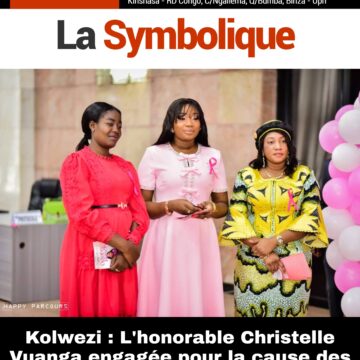 Kolwezi : L’honorable Christelle Vuanga engagée pour la cause des femmes