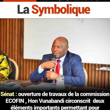 Sénat : ouverture de travaux de la commission ECOFIN , Hon Vunabandi circonscrit  deux éléments importants permettant pour examiner du projet loi de finances 2025
