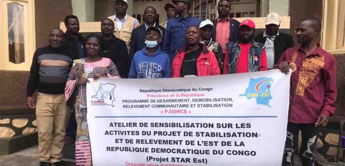 BUTEMBO : Les animateurs du PDDRCS sensibilisent pour le dépôt d’armes en vue de la paix durable