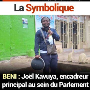 BENI : Joël Kavuya, encadreur principal au sein du Parlement d’enfants est enfin libre