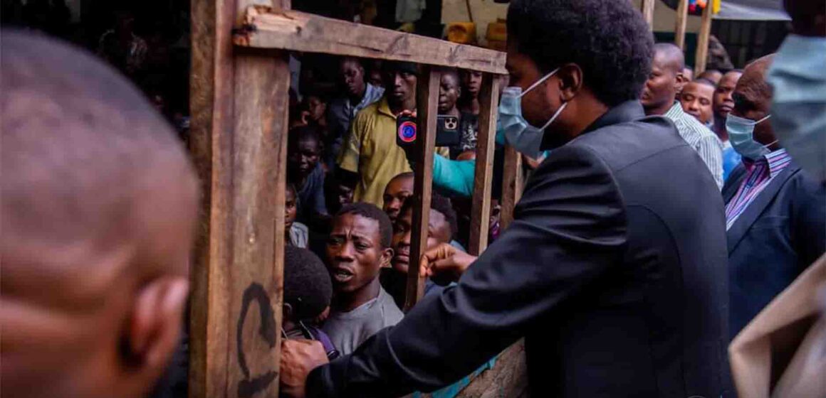 Nord-Kivu : Constant Mutamba visite la prison de Munzenze à Goma