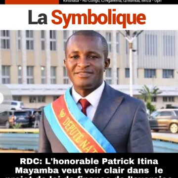RDC : L’honorable Hermes Itina Mayamba veut voir clair dans le projet de loi de finance de l’exercice 2025
