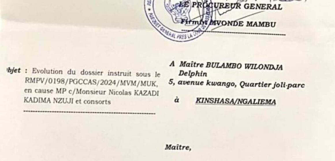 Affaires Forages et Lampadaire. La justice congolaise vient de blanchir Nicolas Kazadi mais à tord les aigris ciblent les têtes de Samba Batshily et Amadou Diaby