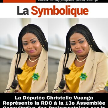 La Députée Christelle Vuanga Représente la RDC à la 13e Assemblée Consultative des Parlementaires sur la CPI