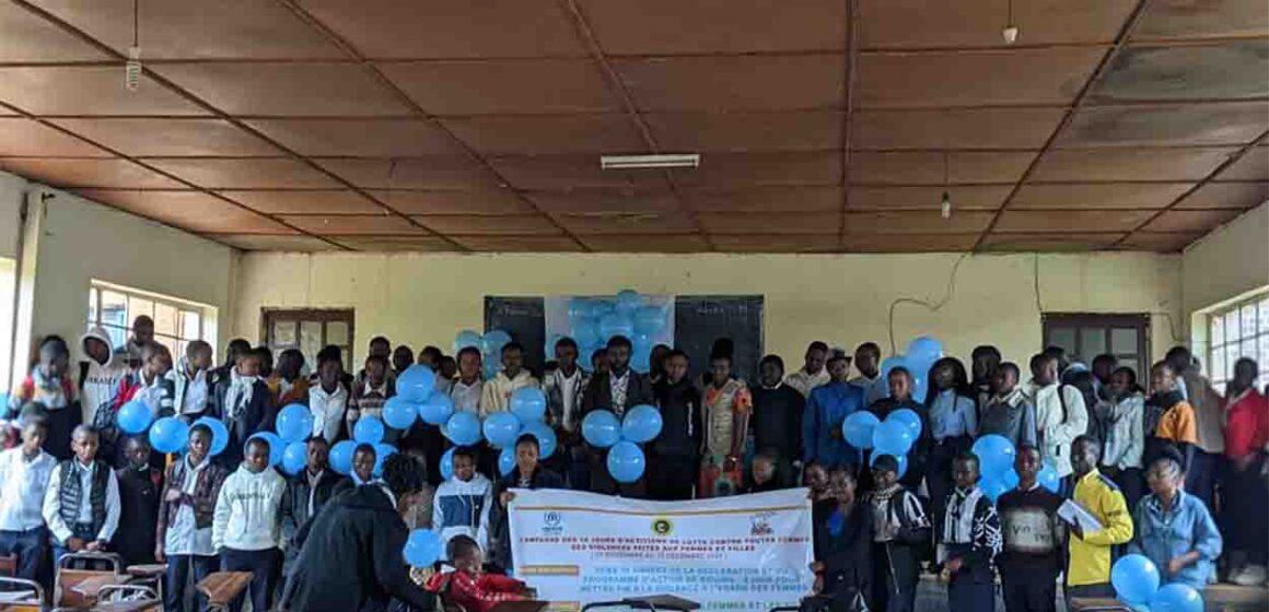 BUTEMBO : Les élèves de l’Institut KAMBALI bénéficient d’une sensibilisation sur Novembre bleu