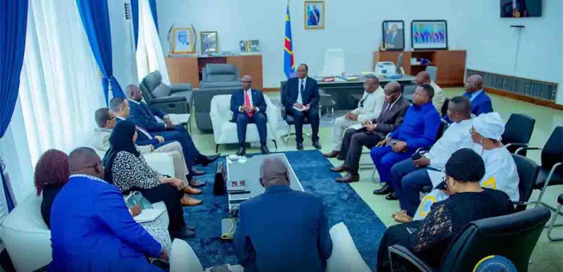 Crise sécuritaire dans l’est de la RDC : la délégation d’information du « PAP » à Kinshasa