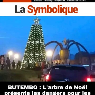 BUTEMBO : L’arbre de Noël présente les dangers pour les enfants (Parlement d’enfants)
