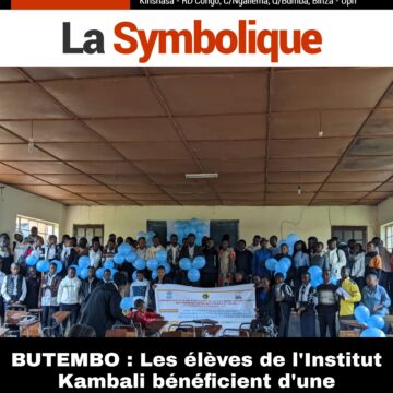 BUTEMBO : Les élèves de l’Institut Kambali bénéficient d’une sensibilisation sur Novembre bleu