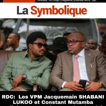 RDC: Les VPM Jacquemain SHABANI LUKOO et Constant Mutamba collaborent pour imposer la sécurité
