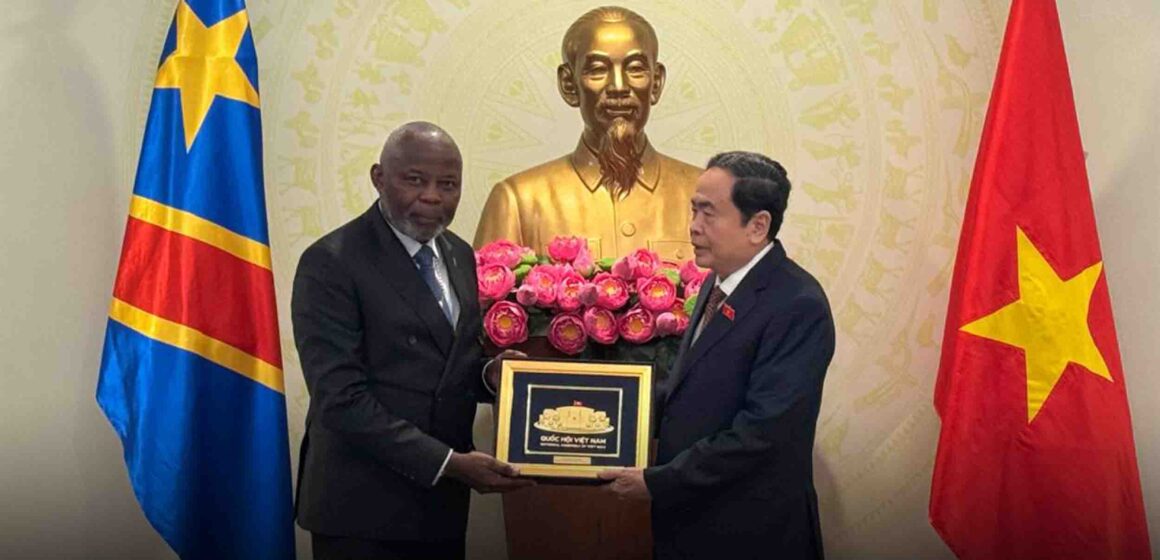 DIPLOMATIE PARLEMENTAIRE: LA RÉPUBLIQUE SOCIALISTE DU VIETNAM RESTE DISPOSÉE À RENFORCER LA COOPÉRATION AVEC LA RDC DANS PLUSIEURS SECTEURS DONT L’AGRICULTURE ET LA SÉCURITÉ