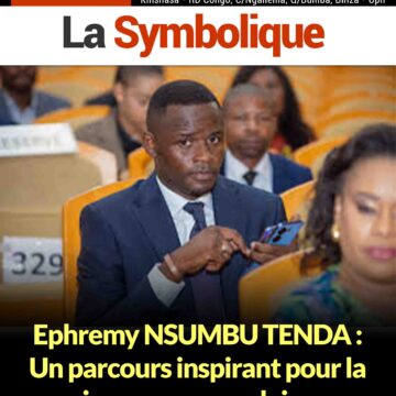 Ephremy NSUMBU TENDA : Un parcours inspirant pour la jeunesse congolaise